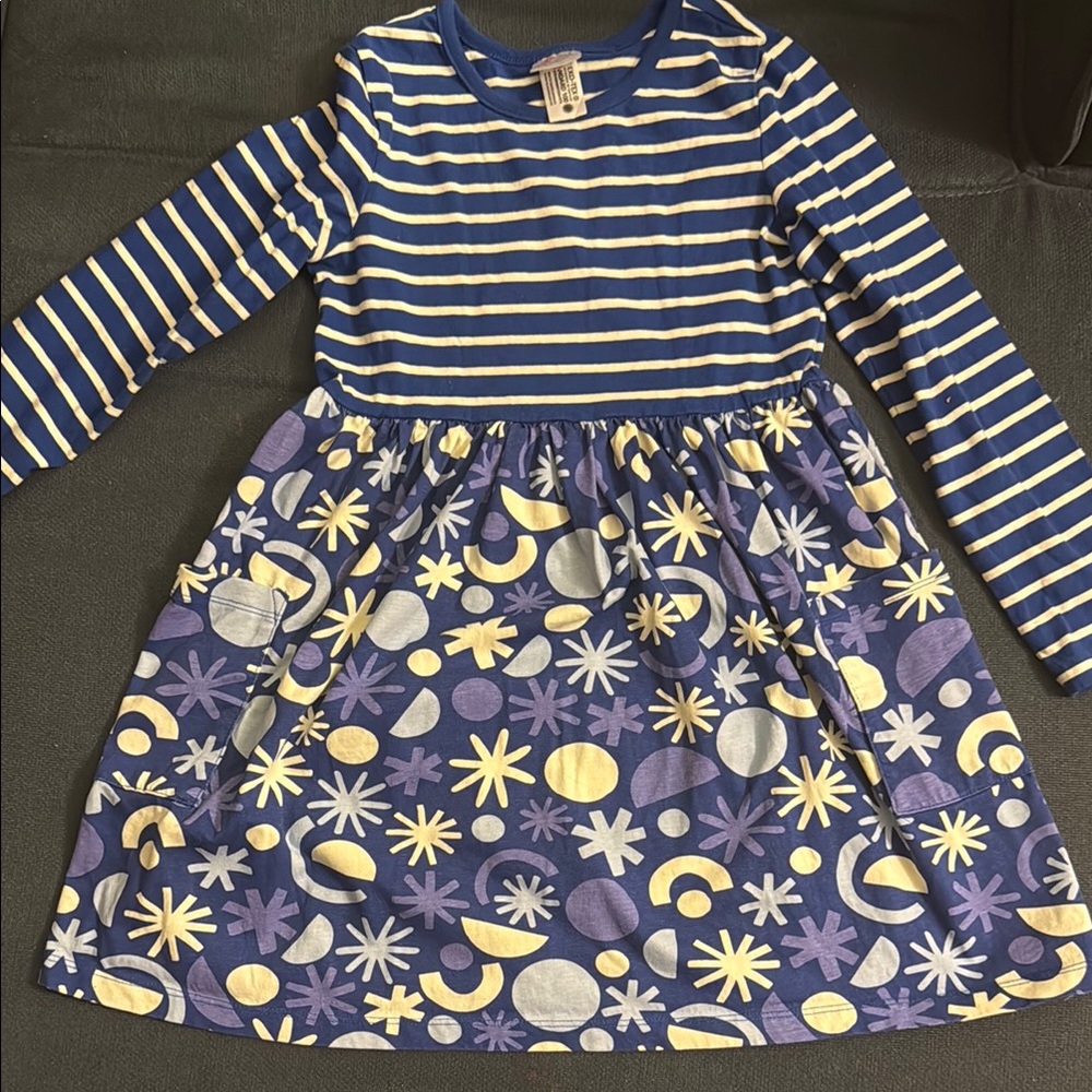 EUC Hanna Andersson Snowflake Dress